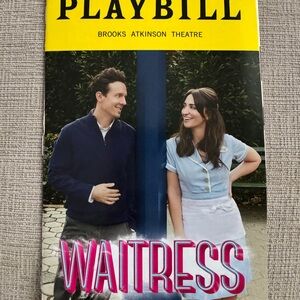 Waitress NYC Broadway Playbill Sara Bareilles Jason Mraz